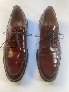 JOHNSTON MURPHY Men’s Signature Series Oxford Dress Shoes Tie Sheepskin SZ: 9.5M - Picture 1 of 8