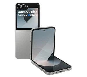 Samsung Galaxy Z Flip6 256GB Foldable Smartphone 5G 6.7'' Unlocked - Silver - Picture 1 of 10
