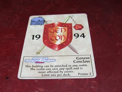 Spellfire: 1st Edition: Promo 2: Geneva Conclave - Image 1 of 2