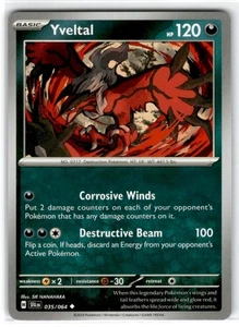 Pokemon Yveltal Uncommon Lightly Played - Bild 1 von 2