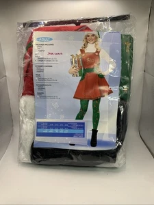 Disfraz de mujer hipster Sra. Claus Navidad o Halloween usado una vez más en tienda - Imagen 1 de 14