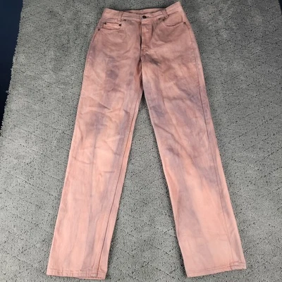 Pantalones de mezclilla de colección Levis 701 para hombre 30x32 rosa estudiante calce recto botón mosca hechos en EE. UU. Foto 1 de 4