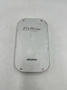 Okuma Fly Box 155-10WHS 10 Window Sections & Metal Clip Side Approx 35 Flies - Picture 1 of 12