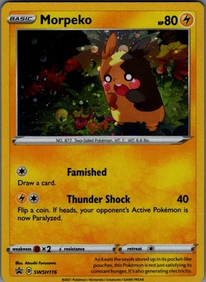 Morpeko - Promo SWSH: Sword & Shield Promo Cards SWSH116 NM - Image 1 of 2