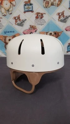 Casco rígido Danmar 9821 blanco y marrón adulto grande Foto 1 de 4