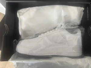 Talla 9.5 - Nike Kobe Bryant x Air Force 1 Low Forever White - Imagen 1 de 20