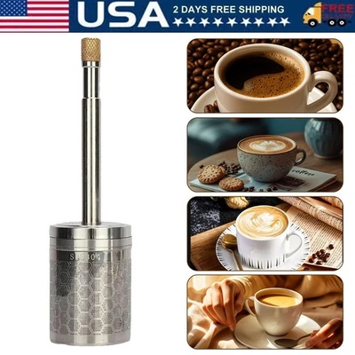 Coffee & Tea Makers - Portable Stainless Steel Miniature French Presses - Image 1 of 4