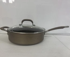 Circulon Premier Professional 5 Qt 11.5" Deep Saute Pan Skillet 3" Deep With Lid - Picture 1 of 13