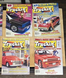 Lot of 64 Truckin' Magazine From70's, 80's And 90's Magazine Lot - Imagen 1 de 16