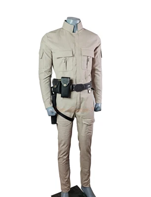Inspirado en SW Luke Skywalker Disfraz Bespin con Cinturón de Cuero Foto 1 de 4