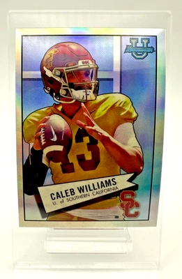 2022 Bowman Chrome University - Retro 1952 Refractor #52BF-4 Caleb Williams USC - Image 1 of 2