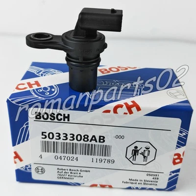 1X Bosch Camshaft Position Sensor 5033308AB For Dodge Caliber L4 1.8L 68080819AB - Image 1 of 4