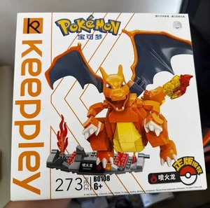 Pokemon-Charizard Building Blocks 273 pcs Model Toy Anime Collector Gift B0108 - Picture 1 of 4