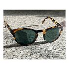 Brooks Brothers Sunglasses BB5002-S 6004/71 Tortoise Round Frames Green Lenses
