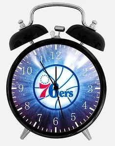 Philadelphia 76ers Alarm Desk Clock 3.75" Home or Office Decor E273 Nice Gift - Picture 1 of 1
