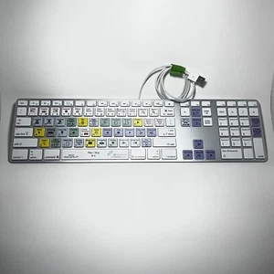 Tastatur Apple Final Cut Pro X kabelgebunden USB farbige Tasten - Bild 1 von 10