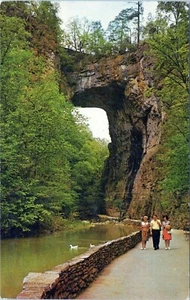 Natural Bridge Virginia Posted K-17204 Unposted - Picture 1 of 2