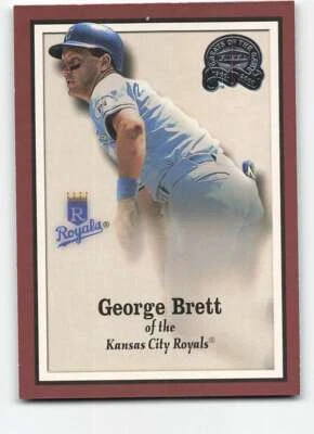 2000 Fleer Greats of the Game #21 George Brett NM-MT Royals   - Image 1 of 2