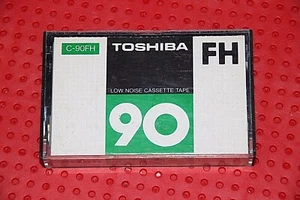 T0SHIBA C-90 FH TYPE I BLANK CASSETTE TAPE (1) (USED) - Picture 1 of 4