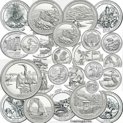 2010- 2021 P or D ATB National Park Quarters Choose Any Coin or Coins U.S. Mint  - Image 1 of 3