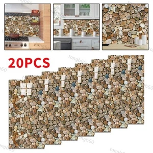 20x Selbstklebende PVC Marmor Wandpaneele für Küche&Bad Fliesen CLS-023 30*60cm - Bild 1 von 13