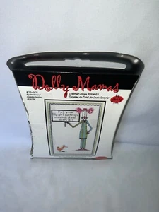 Janlynn Counted Cross Stitch Kit Dolly Mamas Big Girl Panties 6x10 #019-0402 - Picture 1 of 6