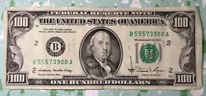 1981 A $100 Dollar Bill Federal Reserve Note Circulated - US Paper Money ๐ณ - Picture 1 of 2