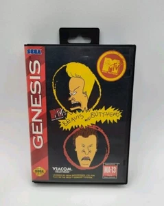NO GAME Beavis And Butthead (Sega Genesis) REPLACEMENT CASE ONLY - Picture 1 of 5
