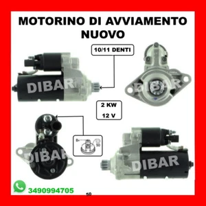 MOTORINO DI AVVIAMENTO NUOVO VW GOLF PLUS 2.0 TDI DAL 2005 KW103 CV140 BMM 250 - Bild 1 von 2