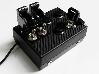 BBJ SimRacing PC USB Tastenbox mit Schlüssel schwarz/carbon - Bild 1 von 4