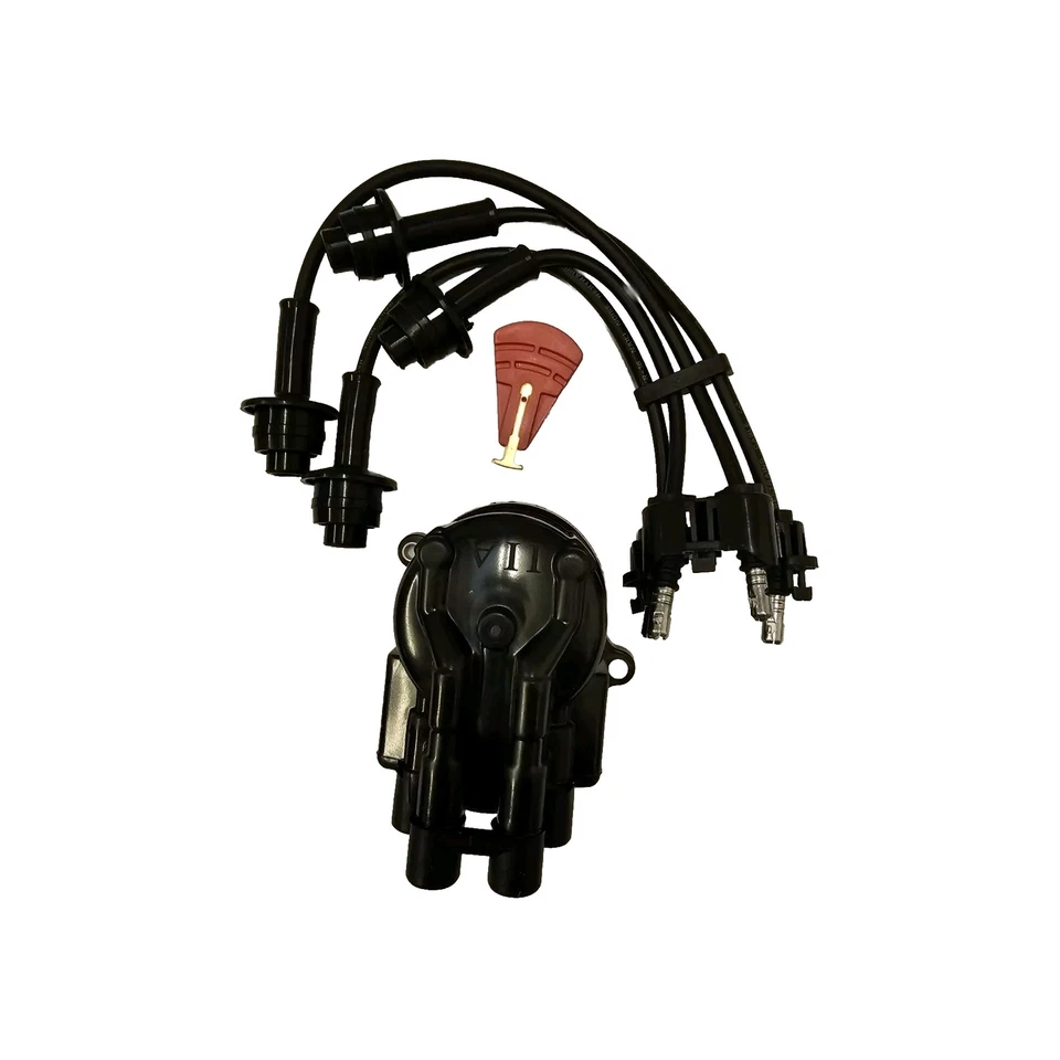 Forklift distributor cap for TOYOTA 4Y engine, Ignition wire cables & Rotor Arm - Image 1 of 4