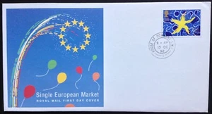 GB 1992 Single European Market 24p on First Day Cover, House of Commons CDS - Picture 1 of 2
