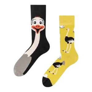 Avestruz - Coloridos Moda Calcetines ODD Unisex Crew Calcetines Reino Unido 5-10 - Imagen 1 de 3