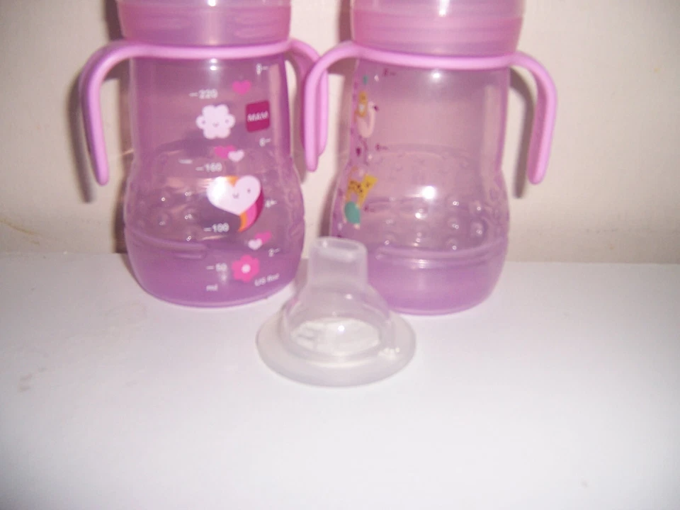 Mam 婴儿奶瓶 带乳头 批量 盒 白色 — 第 1/1 张图片