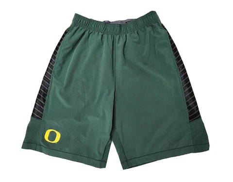 Oregon DUCKS Football TEAM ISSUED Nike WORKOUT SHORTS     Men's  M Cover