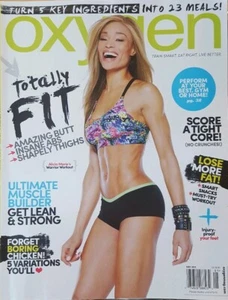 Oxygen May 2015 Women Fitness Alicia Marie 5 Ingredient Meals FREE SHIPPING CB - Picture 1 of 1