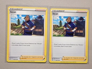2x Iscan 158/196 Pokemon card Lost Origin uncommon NM - Picture 1 of 1