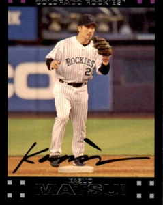 2007 Topps Red Back #210 Kazuo Matsui Colorado Rockies - Picture 1 of 2