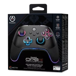 PowerA OPS V3 Pro Wireless Controller (PC & Cloud Gaming) Black 🌟 NEW SEALED🌟 - Picture 1 of 3