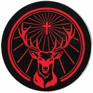Jägermeister (Jagermeister) Sticker - 14cm - Picture 1 of 1