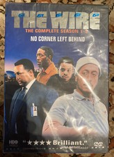 THE WIRE COMPLETE SEASON 1-5 24-DISC DVD BOX SET, NO CORNER LEFT BEHIND