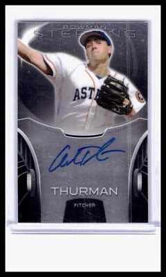 2013 Bowman Sterling #BSAP-AT Andrew Thurman Prospect Autographs - Image 1 of 2