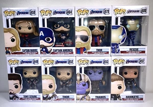 Funko Pop! Avengers Marvel Vinyl Figures Bundle 449 452 453 457 459 464 479 480 - Picture 1 of 15