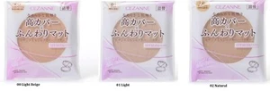 Cezanne Cubierta de Seda UV Polvo Recarga SPF50/PA++++Con 3 Colores 10g Hecho en Japón - Imagen 1 de 13