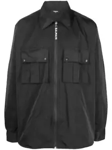 Balmain Front Pocket Overshirt Large - Picture 1 of 18