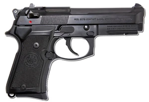 0376 Pegatina Beretta 92fs, Impermeable, Laminado, Pistolas, Armas de Fuego - Imagen 1 de 3