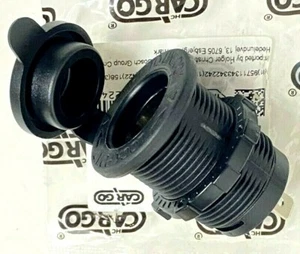 PRESA CORRENTE CARICA BATTERIA TIPO ACCENDISIGARI 12V/24V UNIVERSALE 20a IN ABS - Picture 1 of 3
