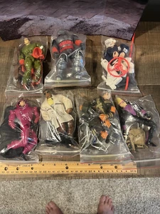1/12 SCALE COPS N’ CROOKS set of 7 vintage 5” figures w accessories 1988 HASBRO - Imagen 1 de 12