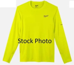 Milwaukee WORKSKIN Lightweight Performance (415HV-XL)- Size XL-Yellow HI VIS - Picture 1 of 2