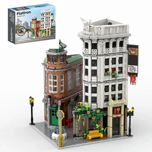 MOC The Flatiron Building New York  Buildings Blocks Sets 4500 pcs box gift set - Picture 1 of 20